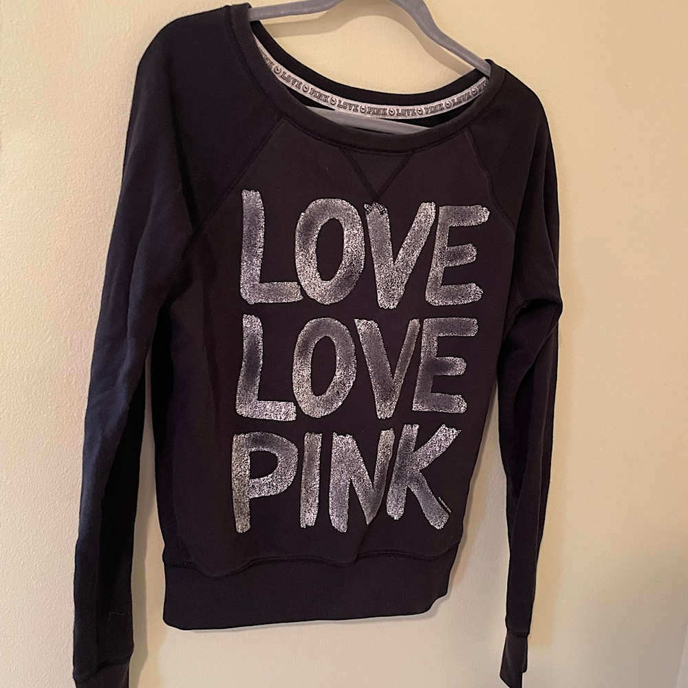 PINK Black Noodie
